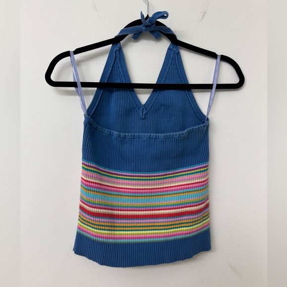 100% Cotton Vintage Ralph Lauren Halter Top - Picture 2 of 3